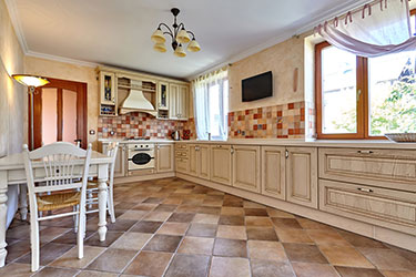 kitchen floor cleaning