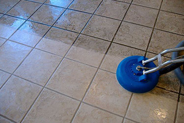 tile & grout before and after